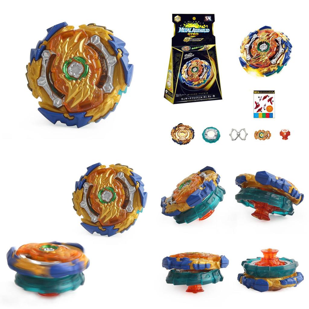 Fourth Generation Gt Series B-139 Wizard Dragon Single Top Quality Alloy Spinning Toy