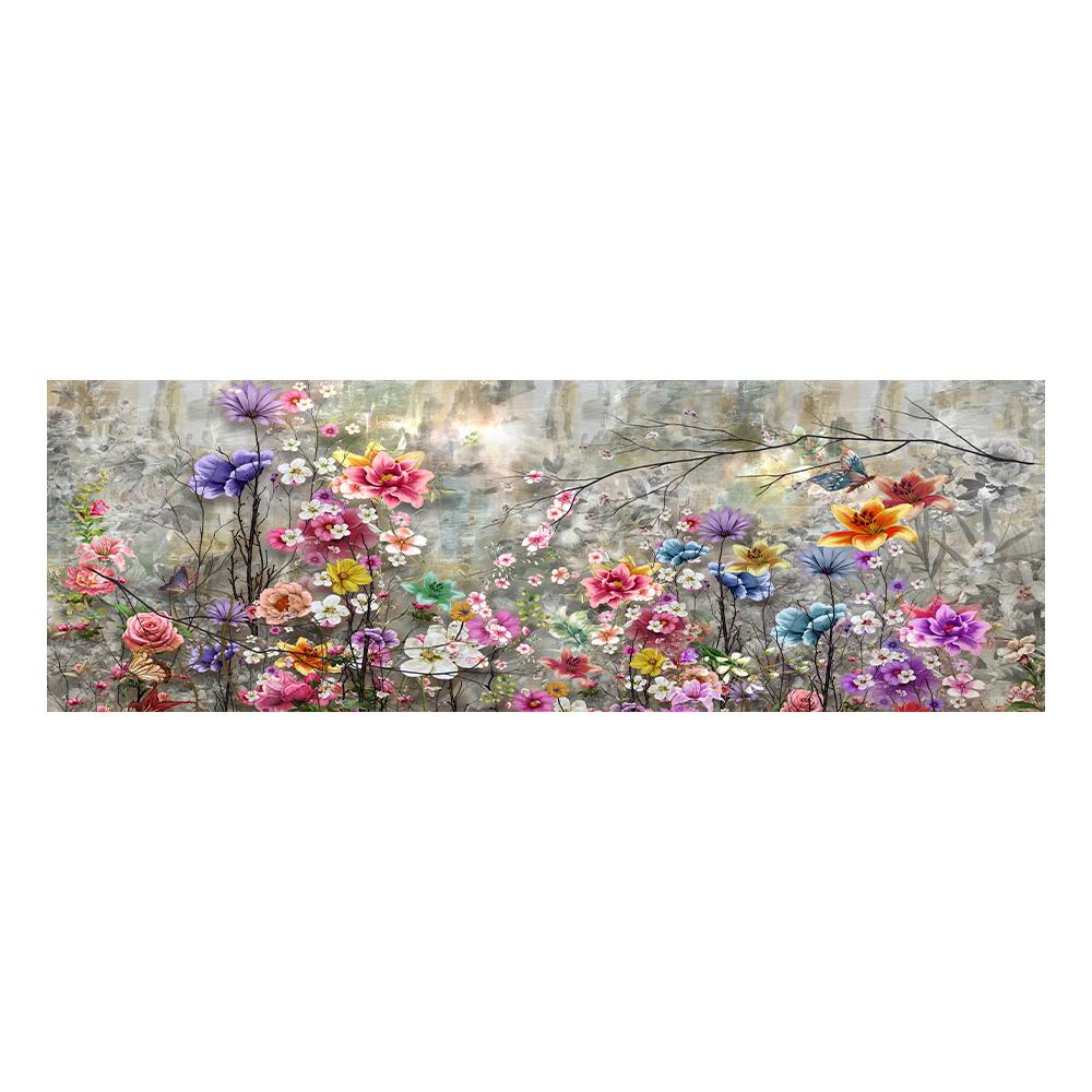 Modern Abstract Painting Wall Art Colorful Flowers Canvas Decorative Picture Poster Living Room Bedroom Home Room Decor Wall Art