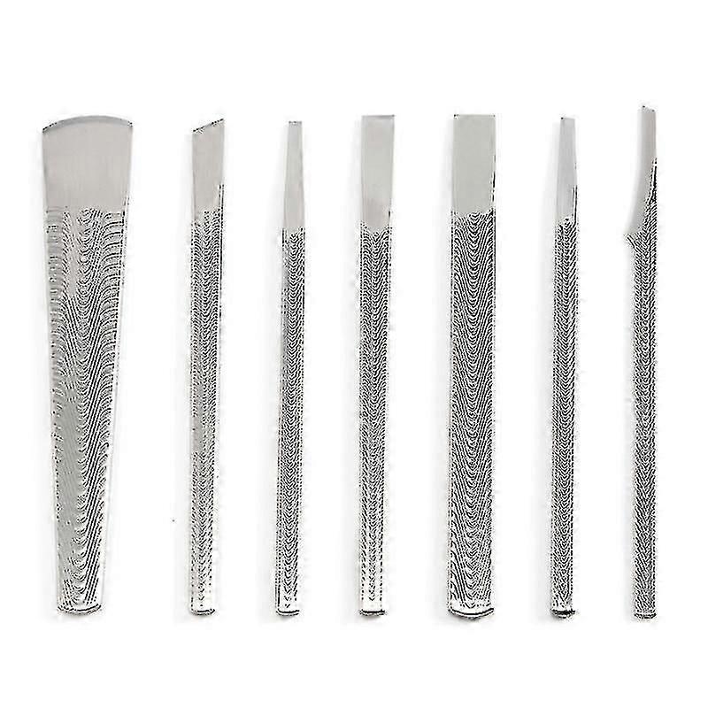 Professional Pedicure Knife Kits, Professional Stainless Steel Planer Blades Callus Remover Pedicure 7 Piece Set