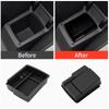 Car Armrest Storage Box Tray For Volkswagen VW Golf 7 Mk7 VII 5G GT I R 2013-2019 Console Organizer Case Container Accessories