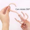 2Pcs Multifunctional Clothing Storage Rack Hook Hanger Hangers for Clothes Scarf Belt Storage Coat Hanger Kitchen Organizer