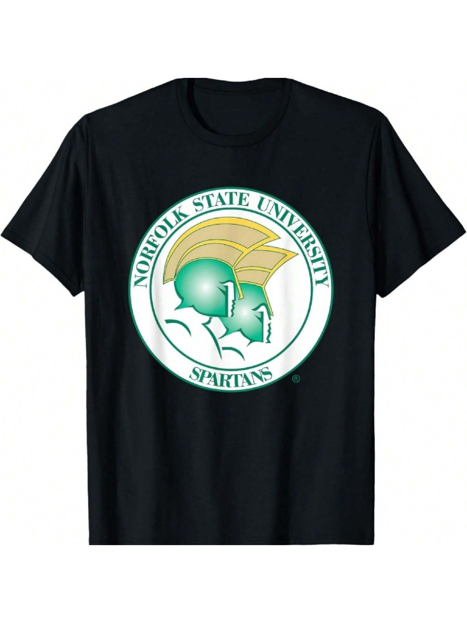 Футболка с иконкой Norfolk State Spartans, официально лицензированная S разноцветный