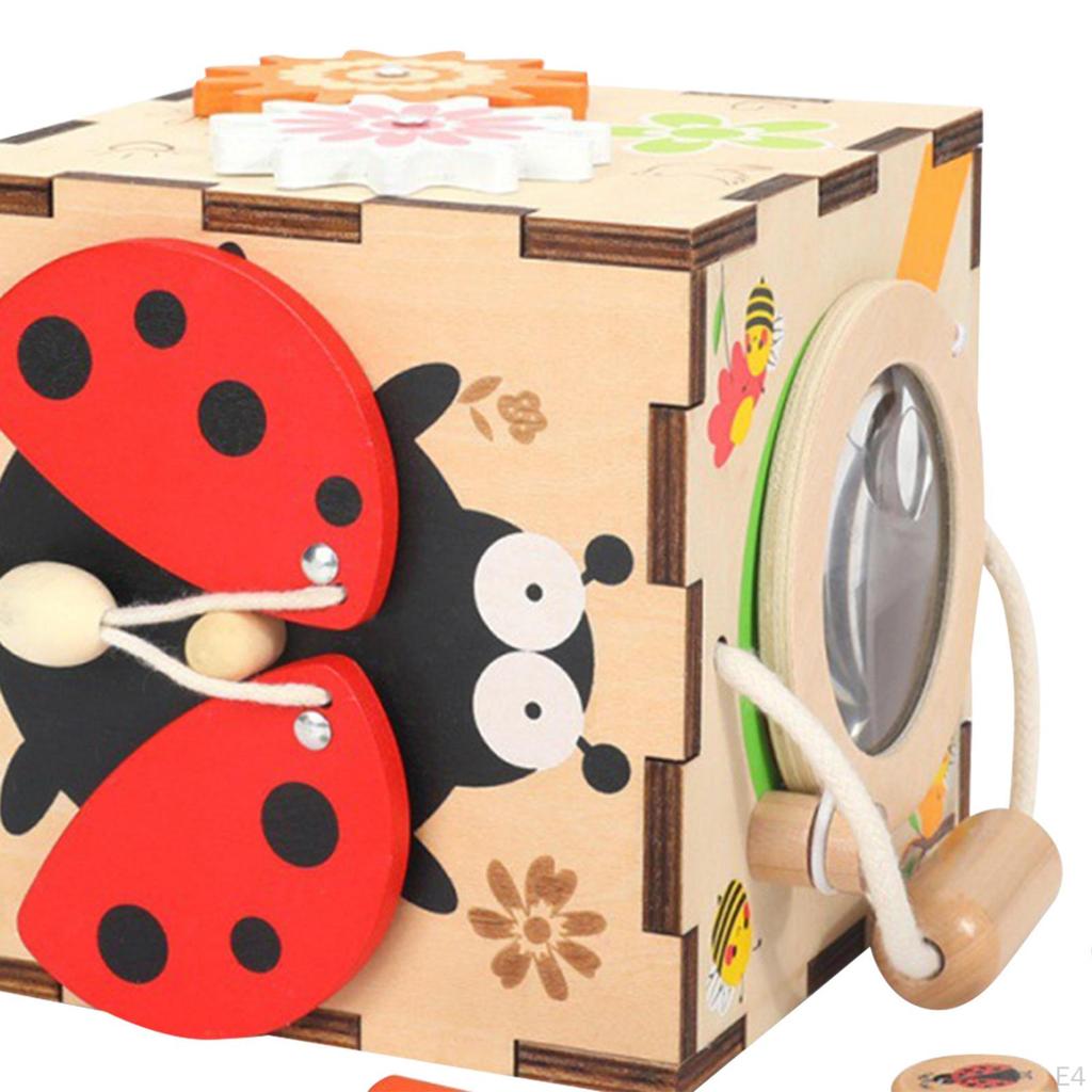 Shape Sorting Box Toys Educational Matching Game , Wooden Activity for Birthday Gift