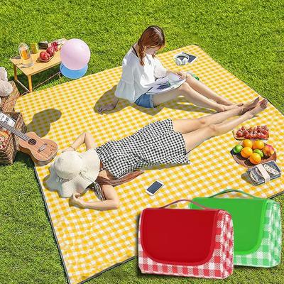 Faltbare Picknickmatte, tragbare Sandstrandmatten, Vliesstoff, dicke Zelt-Campingdecke, feuchtigkeitsbeständige Picknickmatte für den Außenbereich