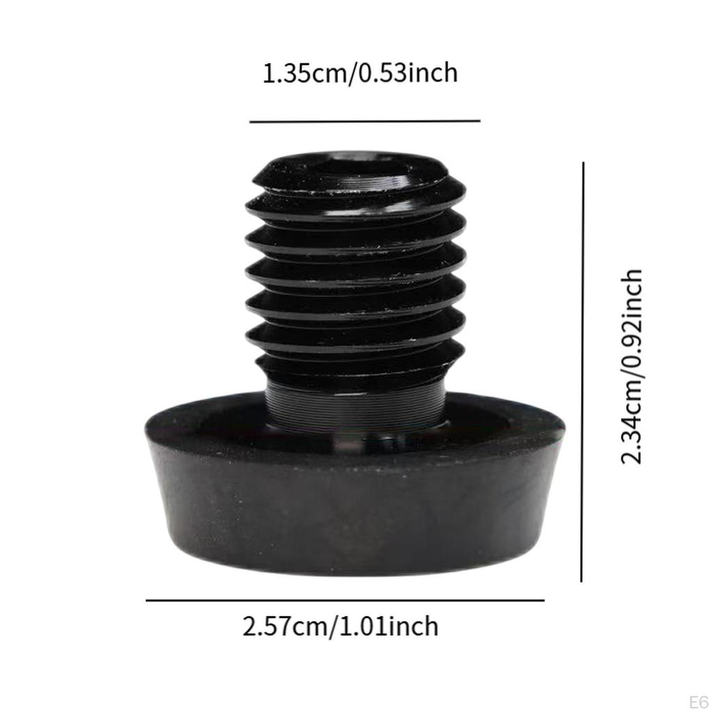 Billiard Bottom Plug Cue Rubber Bumper for Playing Club Pool Table