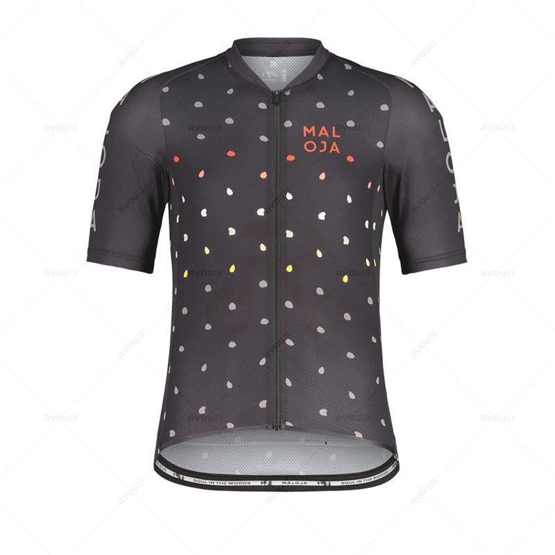 Maloja Cycling Jersey Clothes Set, Bib Shorts, Gel Pad, Mountain Cycling Clothing Suits, Outdoor Bike Wear, Summer