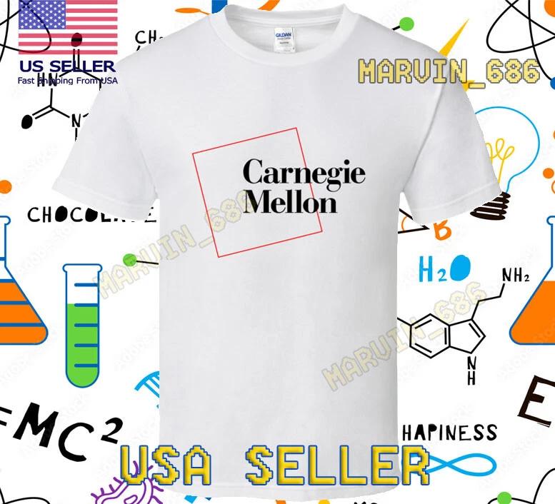 NEW SHIRT CARNEGIE MELLON UNIVERSITY CMU NO 1 LOGO T-Shirt FUNNY SIZE S-5XL M