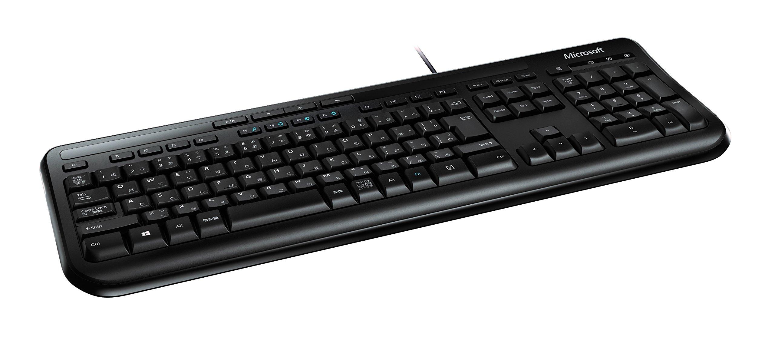 

Microsoft Wired Keyboard 600 Wired silent keyboard USB connection ANB-00040 drip-proof (black)