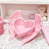 1PC Art Deco Style Love Wing Tray, A Multi-functional Storage Device Integrating Elegant Key Rack and Display Rack.