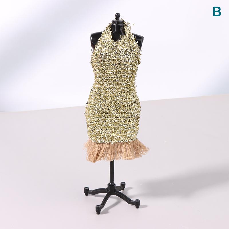 Doll Clothes For 30Cm Doll Clothes Evening Gown Trailing Skirt Wedding Dress Princess Dress Dollhouse Decor Accessories