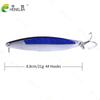 Łyżka Przynęty 8.8 CM-21G-#4 Wędkowanie Łyżka Metalowa Ostrze Przynęty Tonące Wibracje Sztuczne Wobbles Spinner dla Bass Pike Okoń
