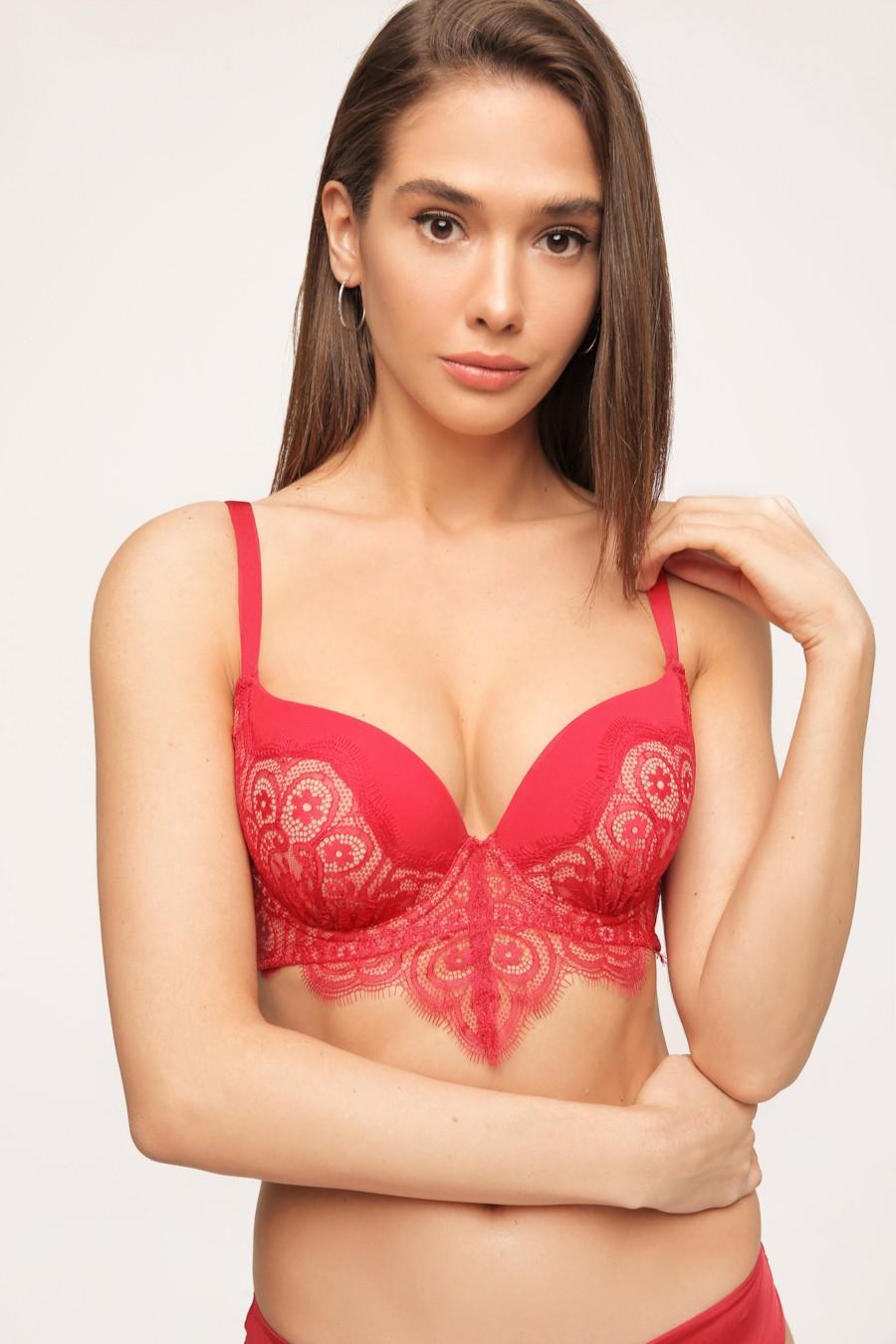 

Бюстгальтер із ущільненою чашкою Anabel Arto (67515) 70B імперська червоний колір