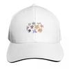 Sea Creatures Group Baseball Cap Fishing Cap Trucker Hat Foam Party Hat Mountaineering Hats Unisex Womens