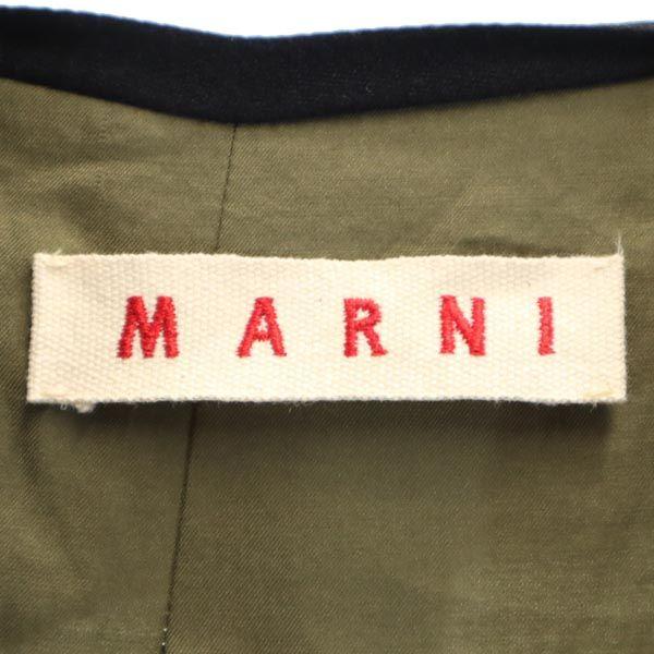 MARNI made in Italy Short sleeve one piece 42 khaki Women Used