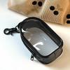Clear Zipper Storage Bags Charging Cable Bags with Zipper Portable Dust-Proof Storage Bag for Bracelets and Data Cables