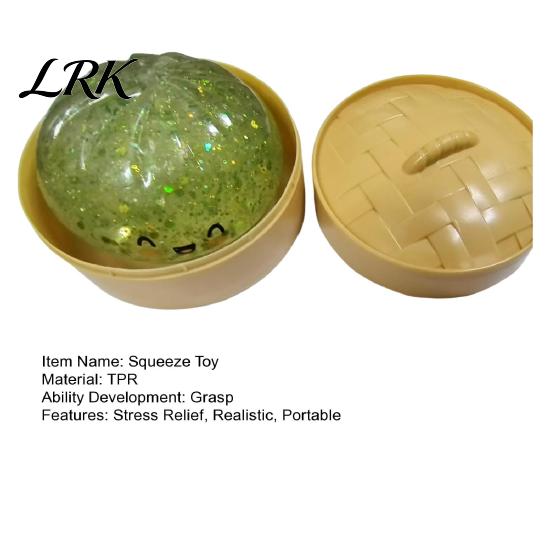 Squeeze Toy for Anxiety Creative Bun Toy, Soft Slow Rise Stress Relief Kids And Adult Reliever Adults & Kids, Portable Sensory Fidget Office, School,