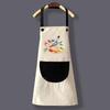 Children's Waterproof Painting & Chef Apron Set - Printed Coveralls & Waist Apron for Kindergarten.