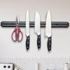 Wall-Mounted Magnetic Knife Holder and Kitchen Storage Rack