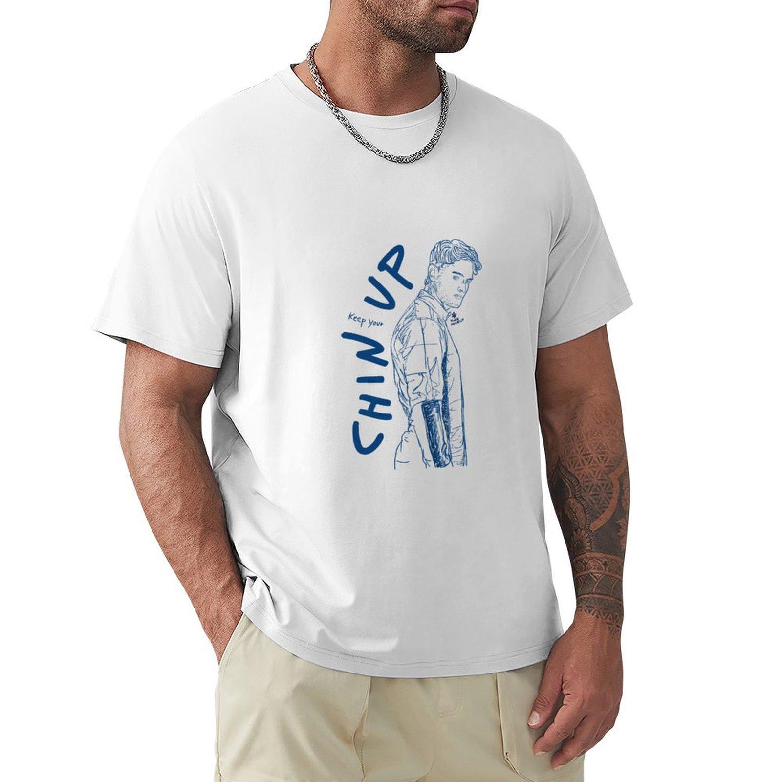 Logan Sargeant Keep Your Chin Up Tshirt Utility Casual Work Tshirt S