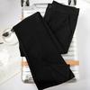 Radish Uncle Black Split Bell Bottoms Female Summertime Thin High Waist Slim Straight Pants Micro Relaxed Pants