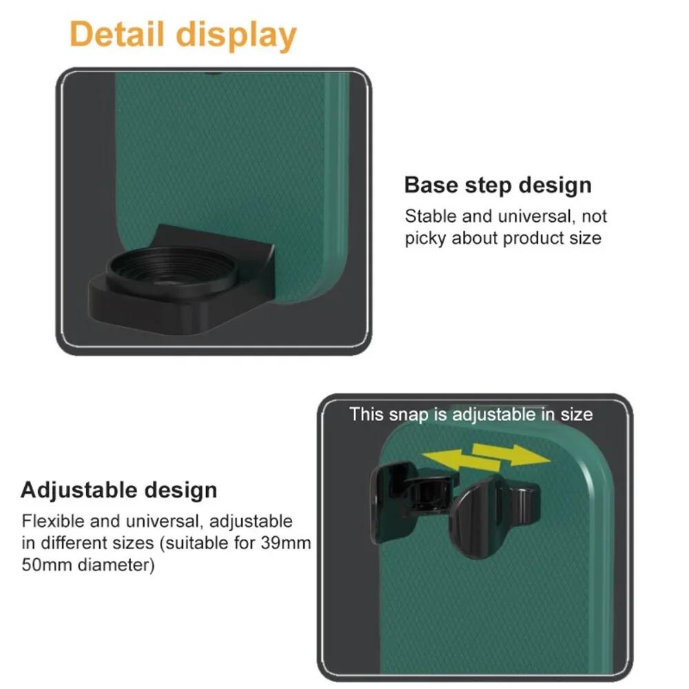 Elektrischer Zahnbürstenhalter Wandmontiert Badezimmerzubehör Spurloser Zahnbürstenständer Gestell Heimorganisator