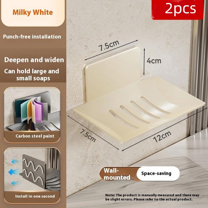 

Ванная комната Душевая Полка для хранения Мыльница Стойка Мыльница Настенная Слив Мыльница Коробка из углеродистой стали жёлтый