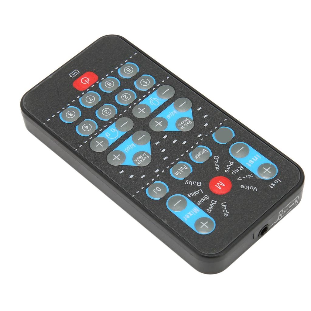 Mini Voice Changer Support Multi Languages Sound Card Voice Changer with 8 Sound Effects for Mobile 