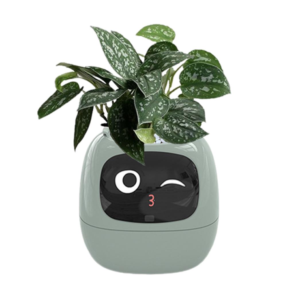 Smart Plant Pot Intelligent Planter Multi-Function APP Control Garden Planter 7 Smart Sensors AI Flower Pot for Smart Expression