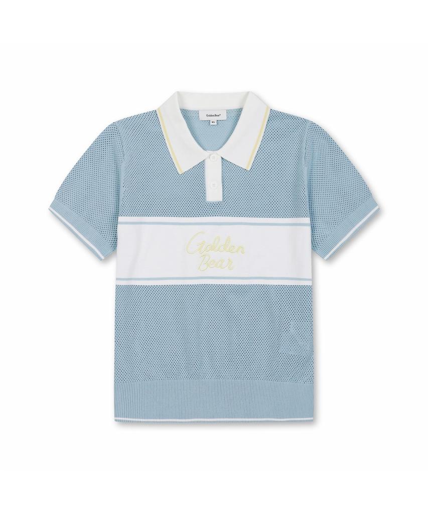 Goldeunbeeo (W) Chest Border Emb Collar Sweater G5Wam26311Bux
