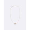 GU by Uniqlo Slide Chain Ribbon Motif Necklace Model