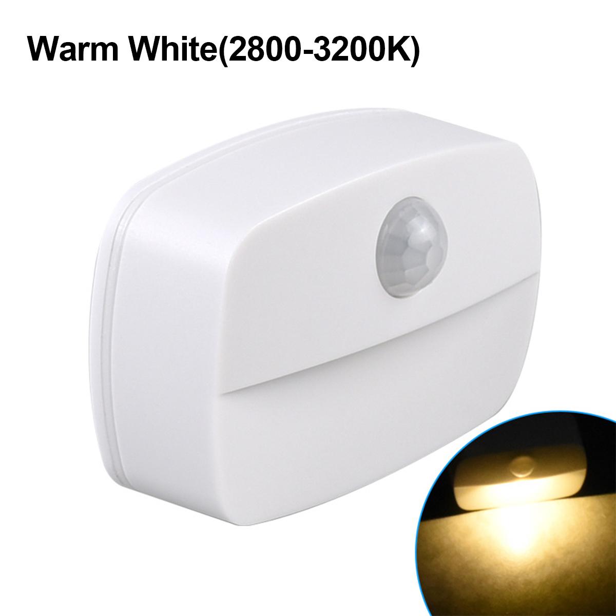 

Светодиодный ночник с датчиком движения, светильники, комнатная лампа, мини, на батарейках, беспроводной, мягкий, настенный, для шкафа, для прихожей, освещение, для сна детей теплый белый