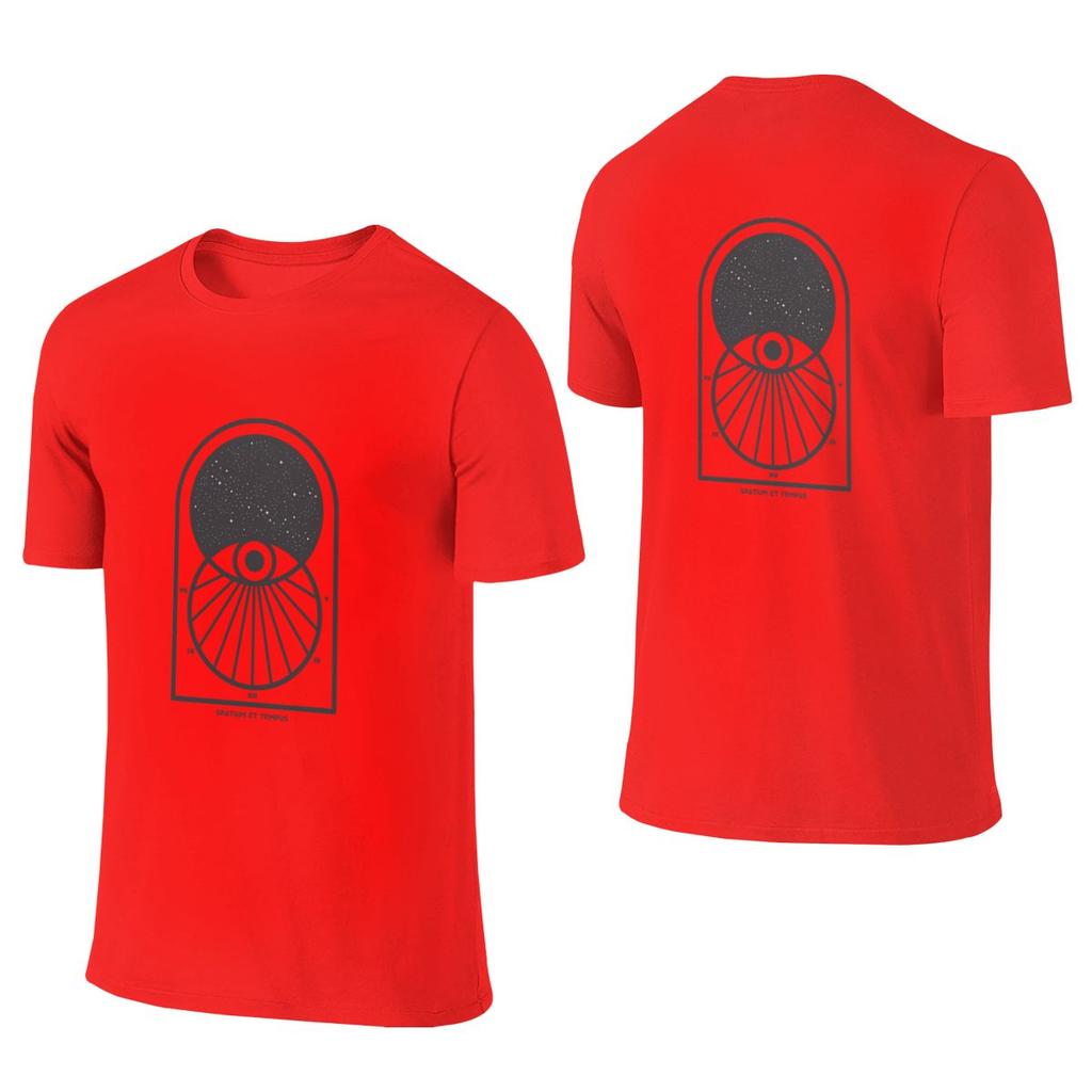 Space And Time Home Reversible Tshirtlazy Style No Curling Tshirt