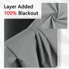 Double-Sided Chunya Spinning Full Blackout Curtains Living Room Bedroom Sunscreen Insulation Curtains 100% Blackout