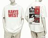 Kanye West For Fan Gift Tshirt Unisex Unisex Harajuku Oversized Unisex Short Sleeve Streetwear High Quality Couples Comfortable Tee