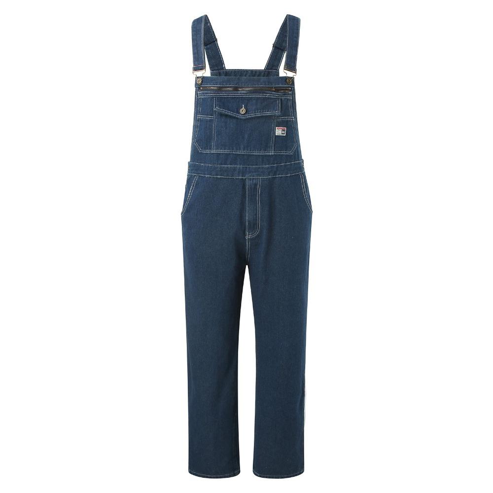 Vīriešu vintage retro džinsa garais kombinezons