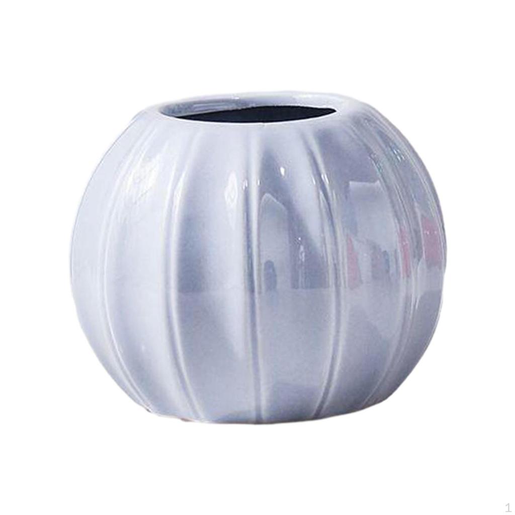 Ceramic Vase Flower Dried Flowers Holder Home Decor Ornaments Nordic Pot Tabletop