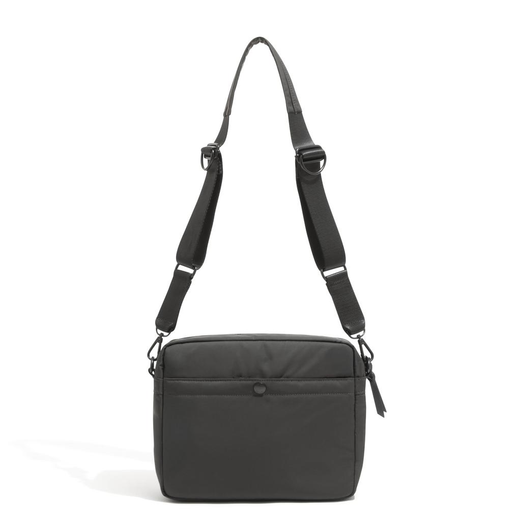Untrac CITY DS 6L Lightweight Shoulder Horizontal 60392 Two-Compartment Bag, Style, Men's, Gray, No.
