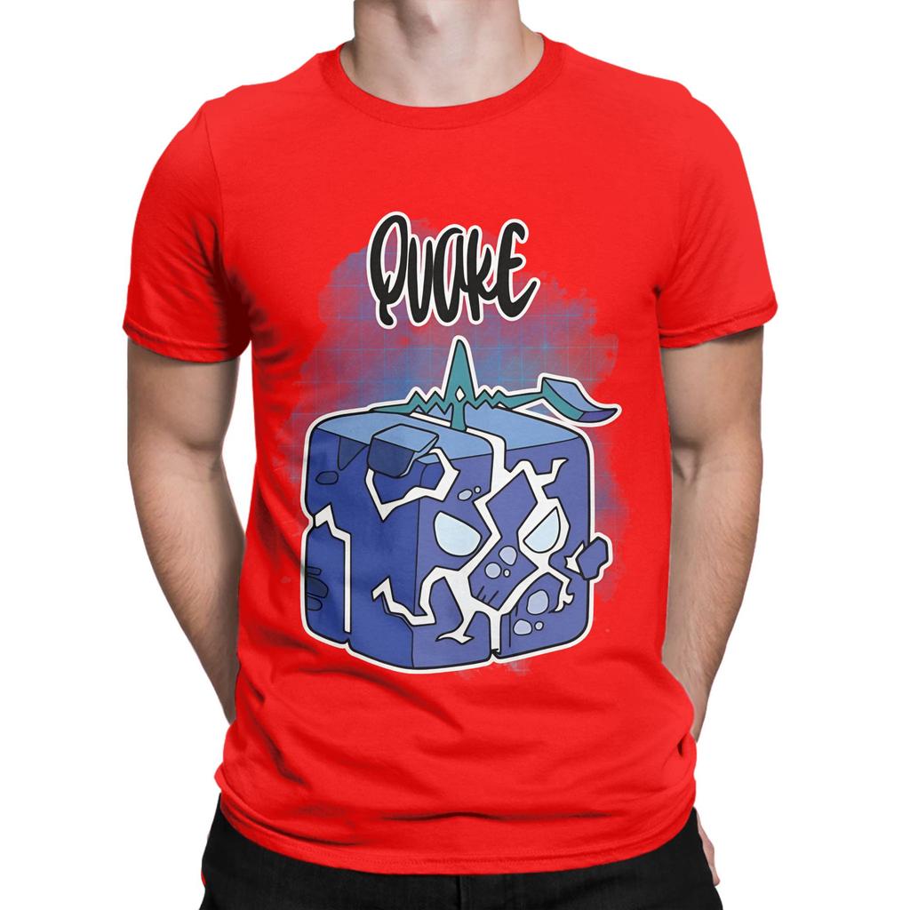 Quake Blox Fruits Novelty 100 Cotton TShirt Quake Tops Tees For Unisex