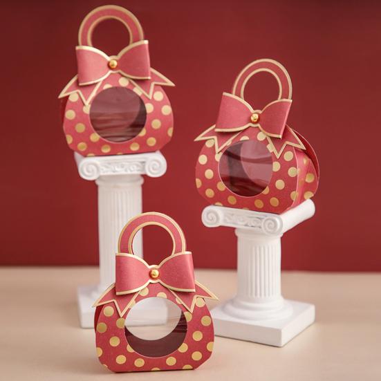 5 Stück Süßigkeitenboxen Zarte Festivalpapier Schöne bedruckte Süßigkeiten Gastgeschenkboxen Partyzubehör