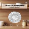 30pcs/set Elastic Food Covers Insulated Aluminum Foil Stretch Food Storage Stretch Lid Cover for Home Kitchen Meal Prep Baking