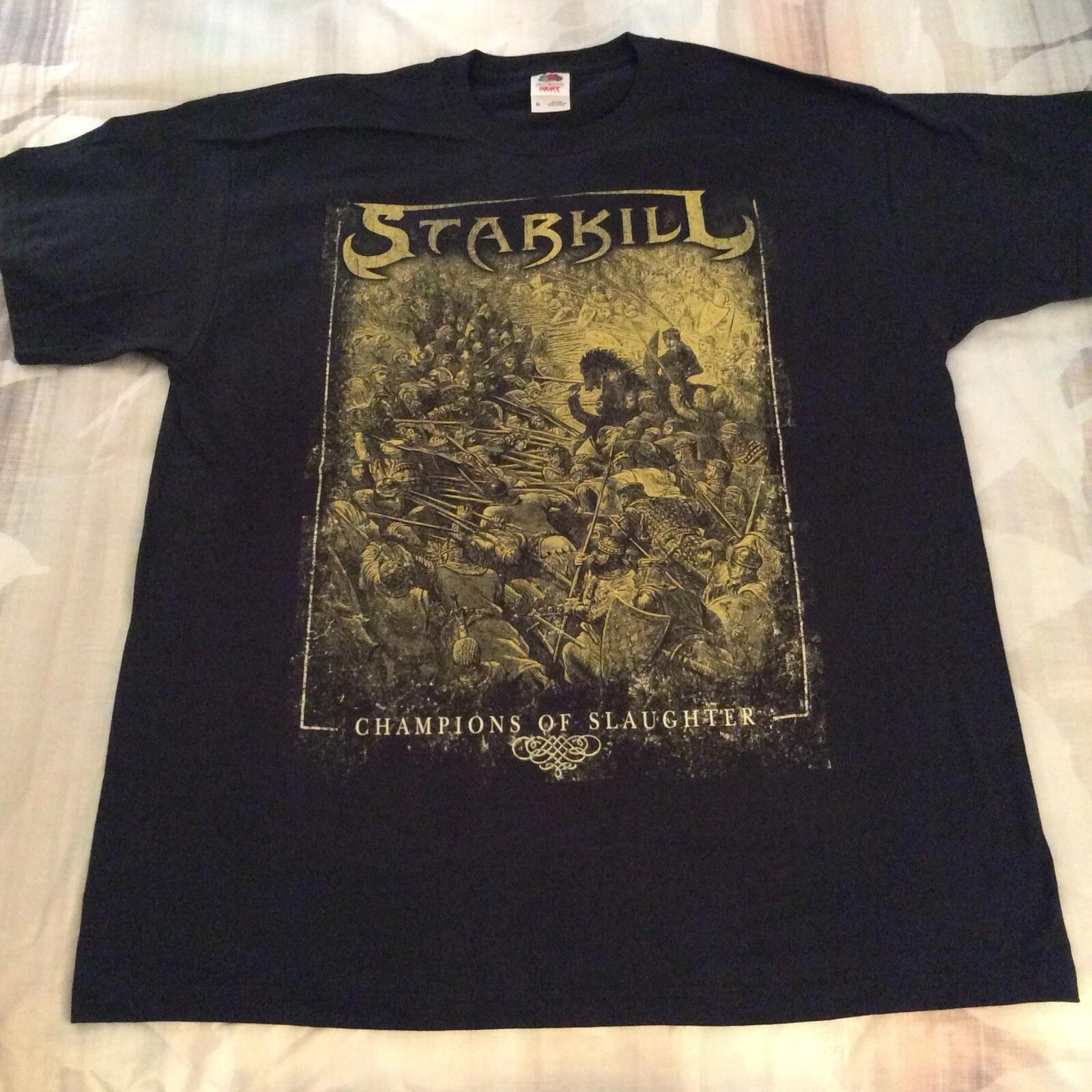 STARKILL Shirt XL, Azarath, The Chasm, Inquisition, Urgehal, Urfaust, Ulver XL