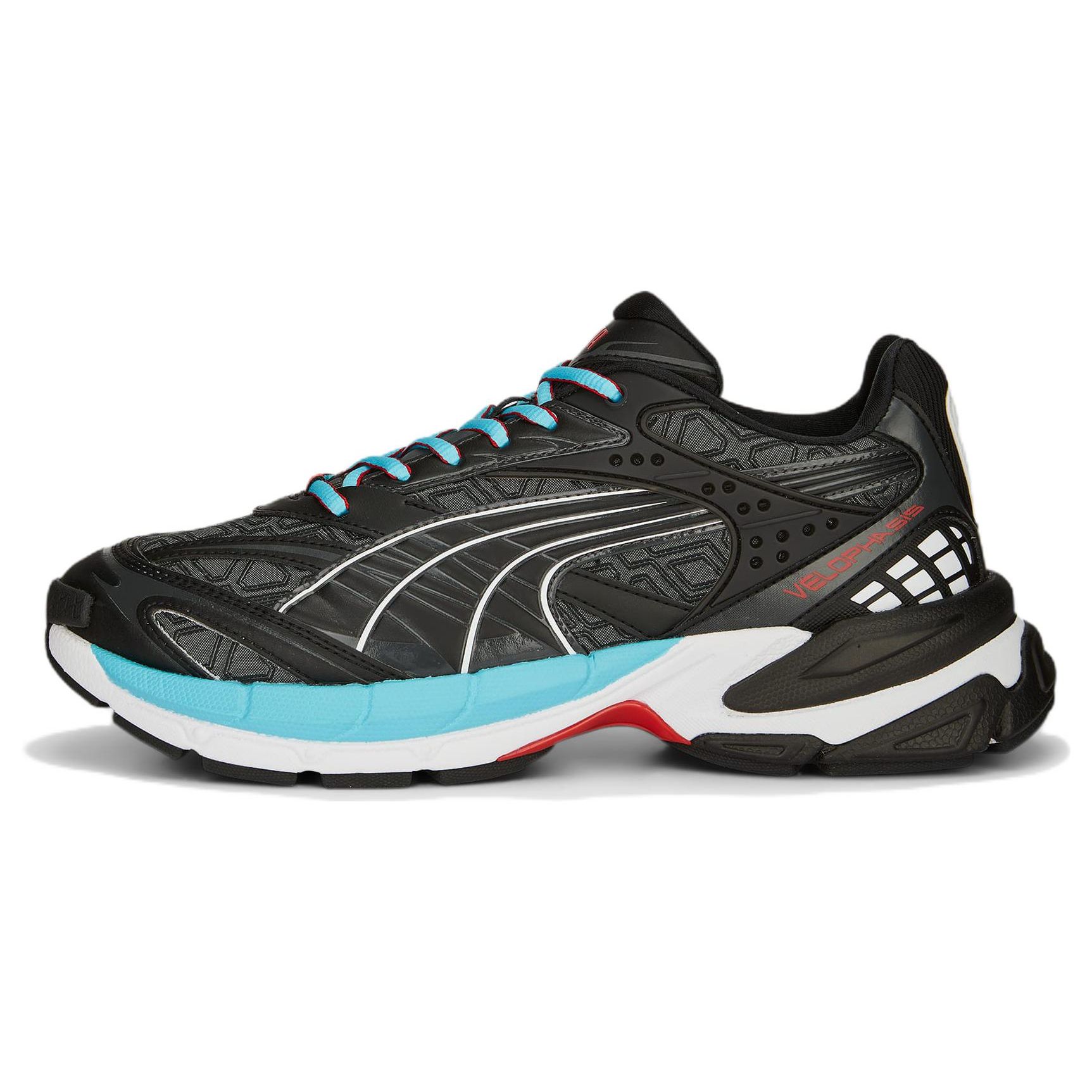 

Чоловічі кросівки Puma Velophasis Luxe Sport Black Hero-Blue 390537-01 43