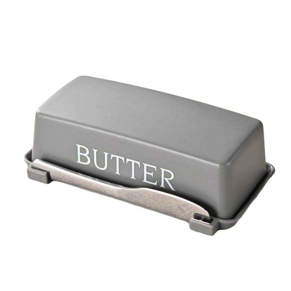 Food Grade Butter Storage Box Sealed Butter Cutter Box Multi-functional Cheese Dish  for Home