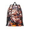 Fashion Dragon Ball Ultra Instinct Goku Wind Energy Backpack  Mochilas Daily Journey Retro Washable Rucksack