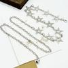 Ethnic Style Star Conch Waist Chain Bohemian Body Chain High-end Metal Chain Belt  For Women