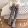 Damen Sommer Koreanischer Stil Über das Knie Dünne Socken mit Stiefeln