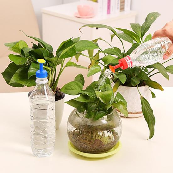 4Pcs Home Gardening Plants Mini Sprinkler Sprayer Bottle Waterer Accessories