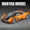 Simulation 1/32 Pagani Huayra BC Alloy Car Model with Light and Sound Collection Miniature Voiture Toy Vehicle Gift Children Boy