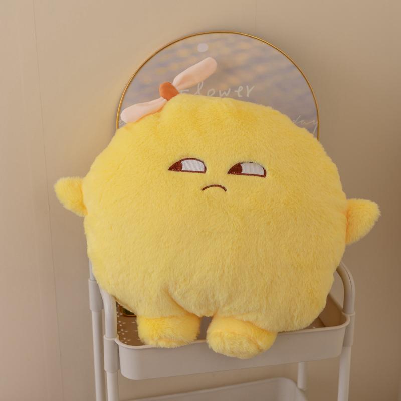 Professional Fishing Unisex 50Cm Kawaii With Expression Lemon Plush Doll Rolling Eyes Lemon Doll Pillows Decorate The Bedroom Sofa Bed To Accompany Sleep