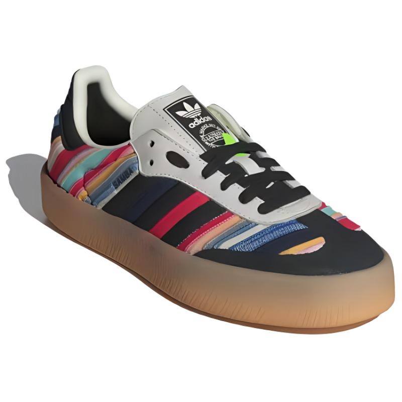 KSENIASCHNAIDER x adidas Sambae Nero Multicolor Gomma Sneakers da Donna Avorio Nero Core ID0444